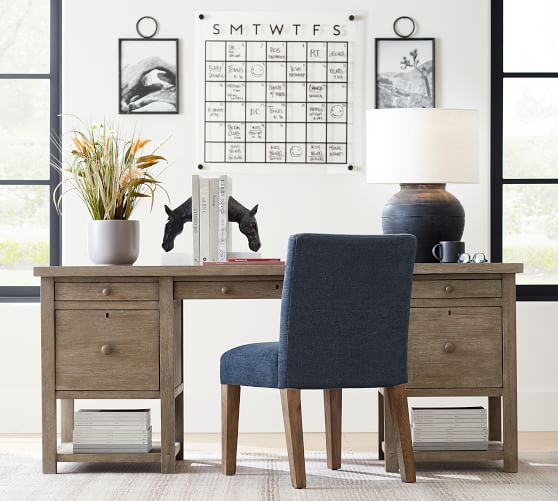 Farmhouse desk pottery barn discount