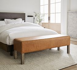 Arden Leather Bench (56&quot;)