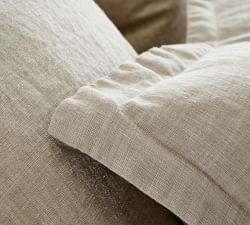 Belgian Linen Duvet Cover & Shams Made with Libeco&#8482; Linen