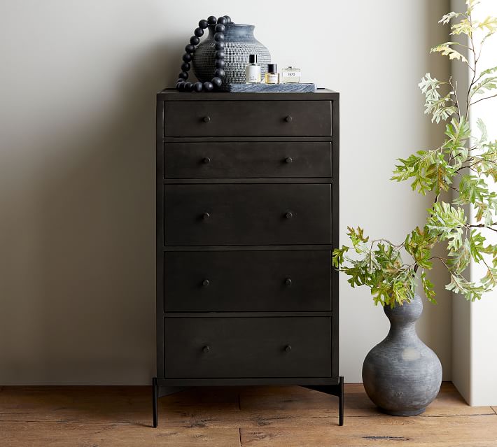 Warren 5 Drawer Tall Dresser 26