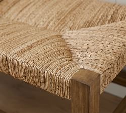 Malibu Woven Backless Bench