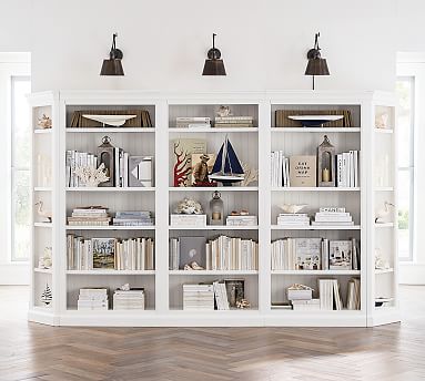 Aubrey Wall Bookcase 139 Pottery Barn