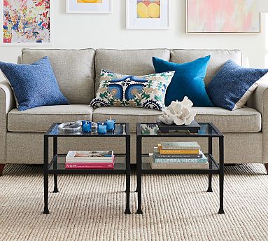 Pottery barn square table sales