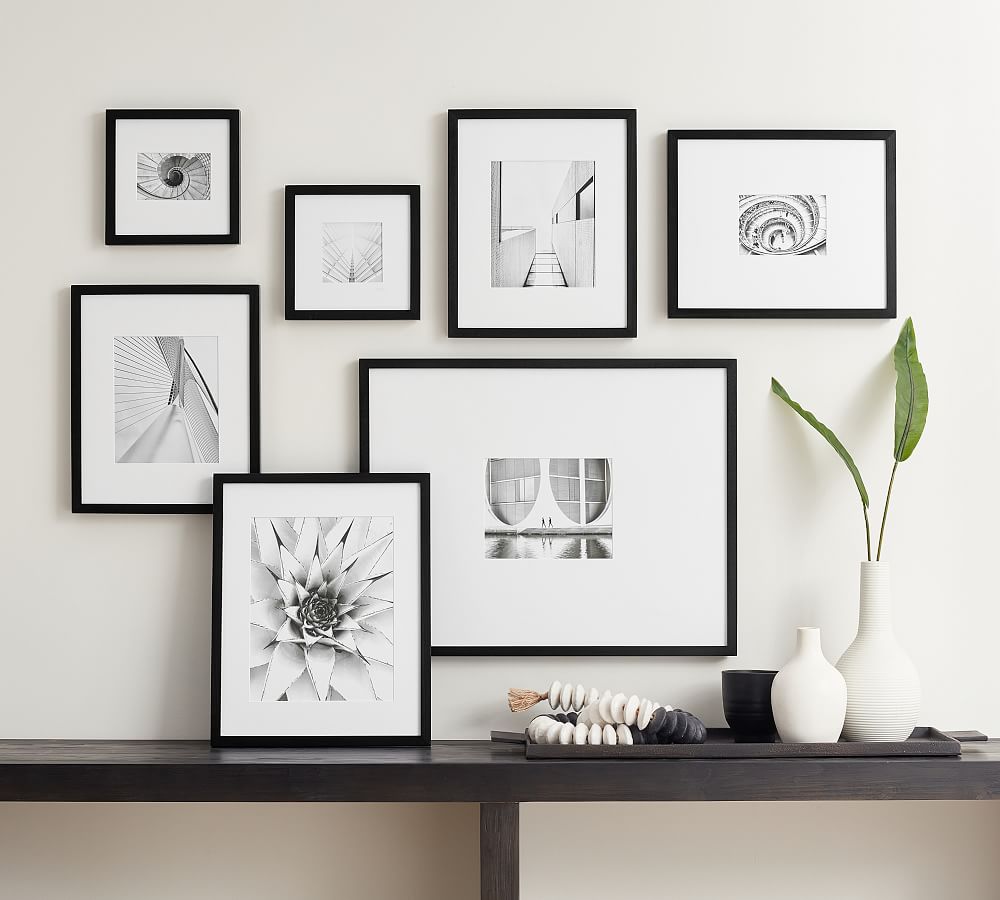 7-Piece Wood Gallery Frame Set
