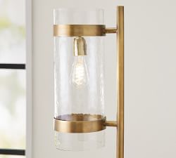 Laurel Glass Floor Lamp (62&quot;)