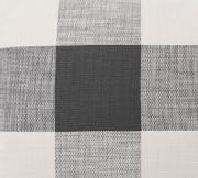 Charcoal Buffalo Check Cotton King/Cal King Duvet Cover