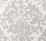 Gray Patterned Cotton Linen Full/Queen Duvet Cover