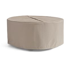 Indio Custom-Fit Outdoor Furniture Cover - Wood & Concrete Round 36" Coffee Table