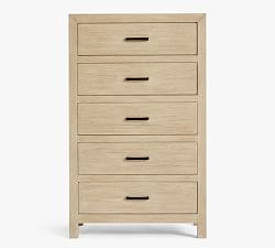 Linwood 5-Drawer Tall Dresser, Bone White