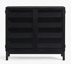 Haven 38" Wood Buffet, Black