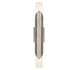 Deane Glass Double Tube Sconce (25'')