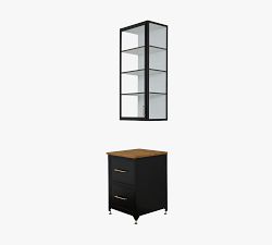 Harper Wall Hanging Display Kitchen Cabinet