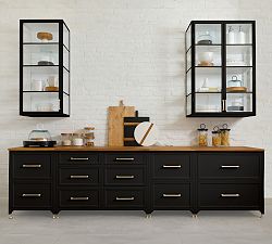 Harper Wall Hanging Display Kitchen Cabinet
