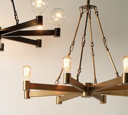 Kennison 8-Light Metal Chandelier (36&quot;)