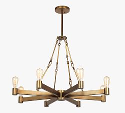 Kennison 8-Light Metal Chandelier (36&quot;)