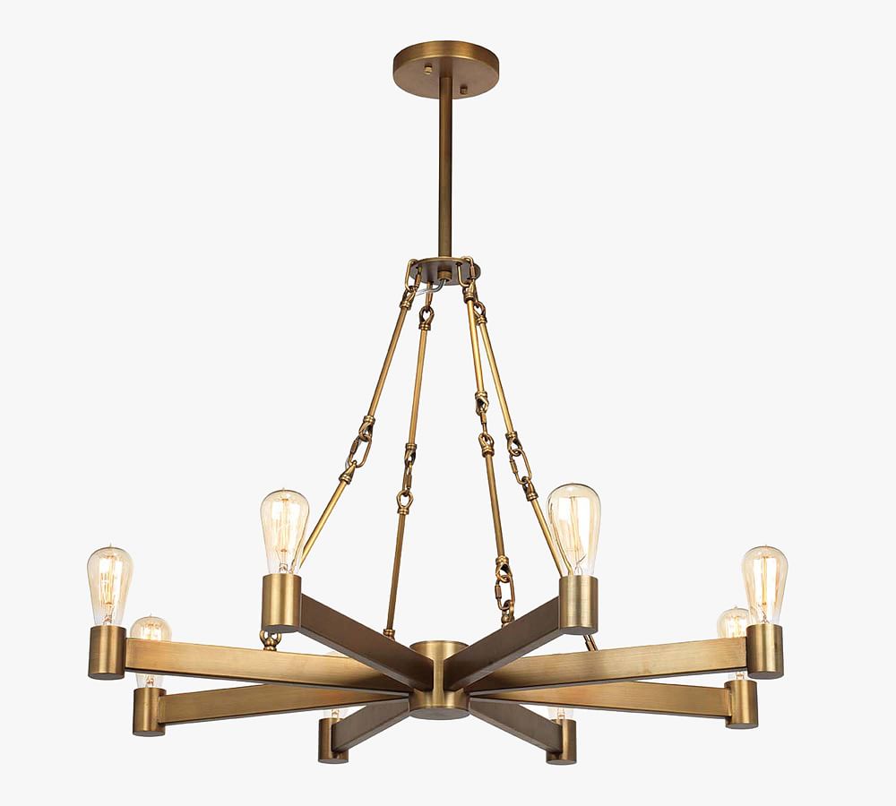 Kennison 8-Light Metal Chandelier (36&quot;)