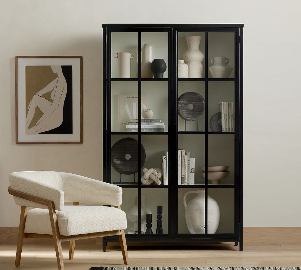 Maverick Glass Storage Cabinet (48.5&quot;)