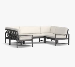 Indio Metal 5-Piece Loveseat Outdoor Sectional (105&quot;)