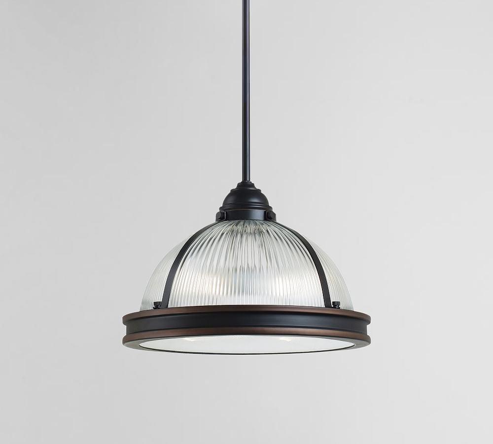 Matsuba Hand-Blown Glass Pendant (13&quot;-17&quot;)