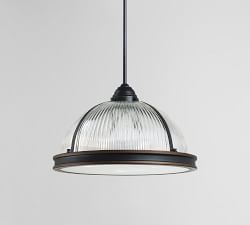 Matsuba Hand-Blown Glass Pendant (13&quot;-17&quot;)
