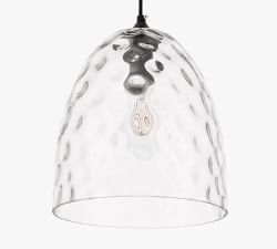 McHugh Iron &amp; Glass Pendant (10&quot;-12&quot;)