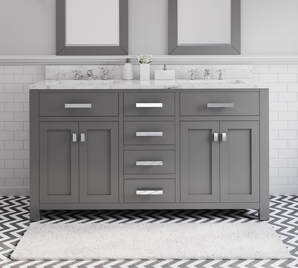 Sabine 60-72&quot; Double Sink Vanity