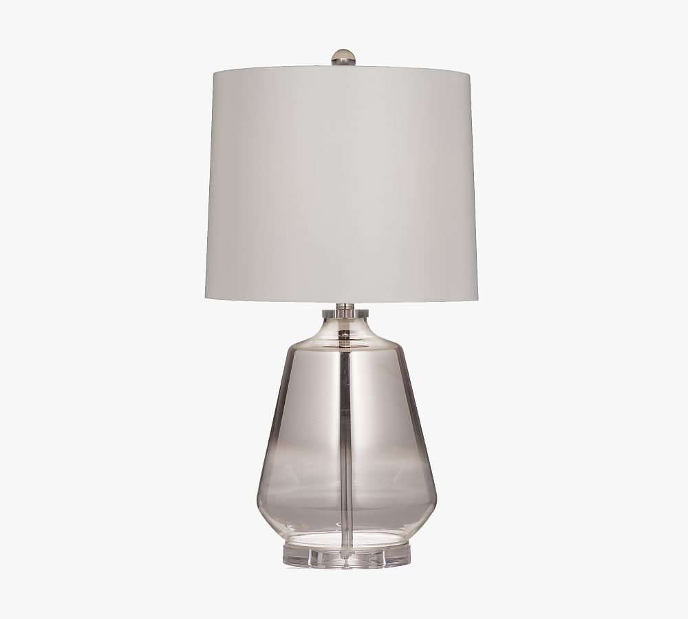 Bross Glass Table Lamp (28&quot;)
