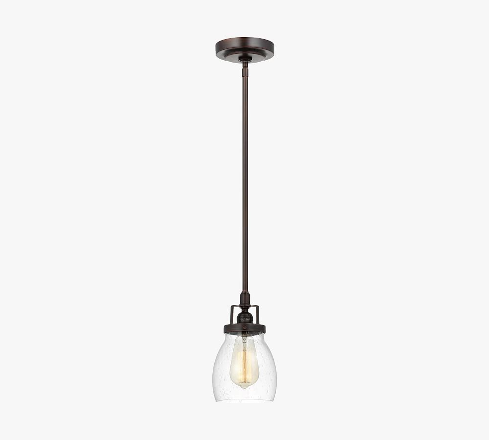 Charlotte Hand-Blown Glass Mini Pendant (6&quot;)