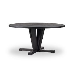 Parkview Reclaimed Wood Round Pedestal Dining Table (60&quot;)