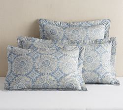 Cora Medallion Organic Percale Sham