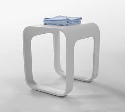 Elma Acrylic Shower Stool