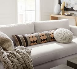 Nevis Kilim Wool Lumbar Pillow