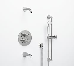 Warby Thermostatic Bathtub &amp; Shower Set with Handshower