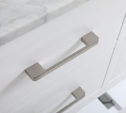 Adalina 72&quot; Marble Top Double Sink Vanity
