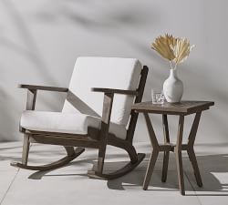Raylan Teak Outdoor Square Outdoor End Table