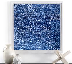 Blue Pearls Framed Prints