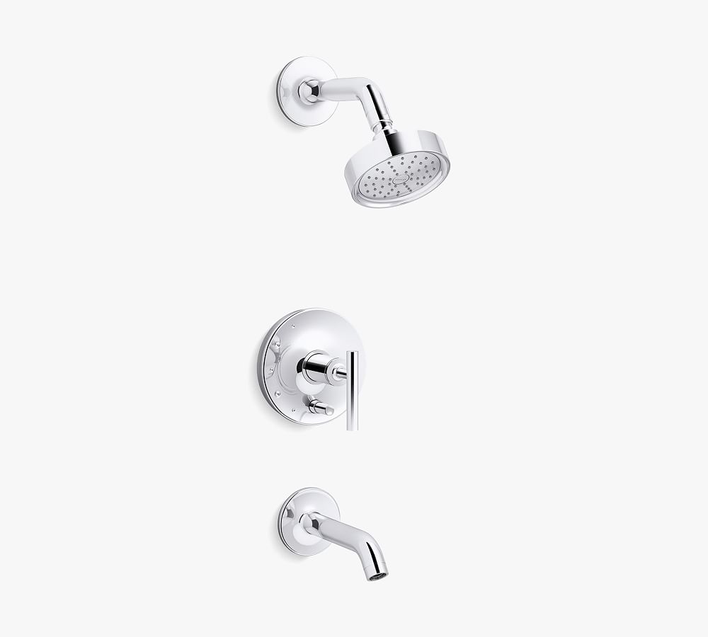 Kohler Purist&#174; Rite-Temp&#174; Lever Handle Pressure Balanced Shower Faucet