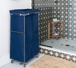 Tall Canvas Caddie With Wheels