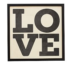 Framed Love Print
