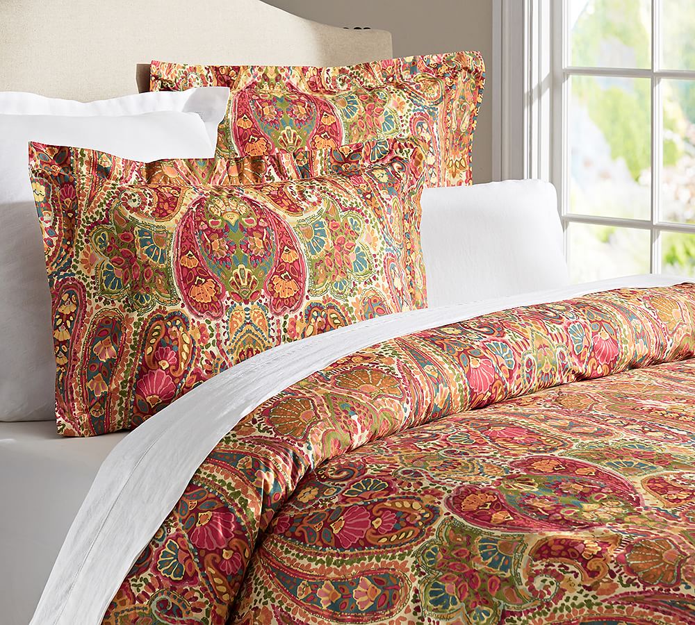 Rosalie Paisley Duvet Cover &amp; Shams