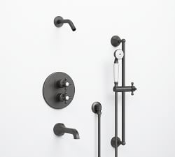 Victoria Thermostatic Bathtub &amp; Shower Set with Handshower