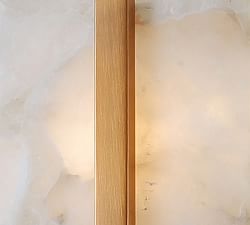 Jessie Alabaster Round Chandelier (33&quot;)