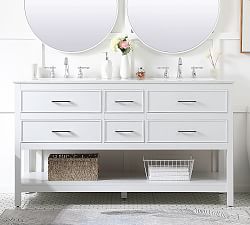 Sinclaire 60-72&quot; Double Sink Vanity