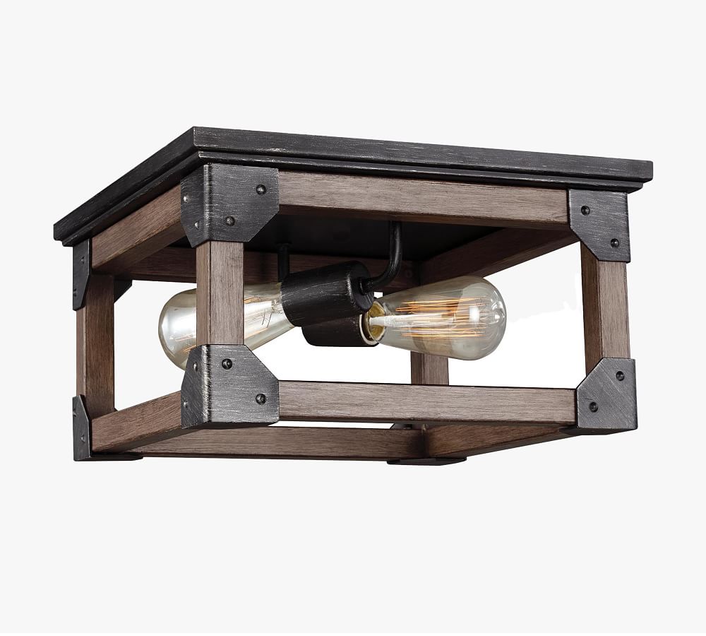 Newton Metal Flush Mount (14&quot;)