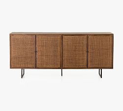 OPEN BOX: Dolores Sideboard Buffet, Brown Wash