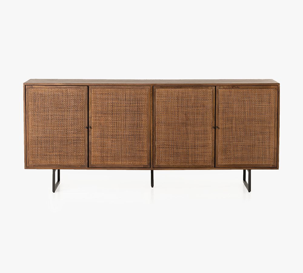 OPEN BOX: Dolores Sideboard Buffet, Brown Wash
