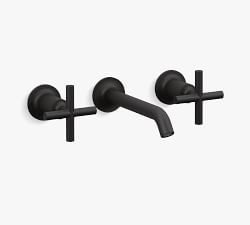 Kohler Purist&#174; Cross Handle Widespread Bathroom Sink Faucet