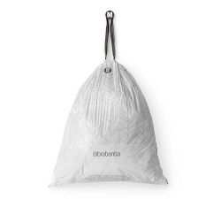 Brabantia PerfectFit Trash Bags, 16 Gallon - 120 Bags