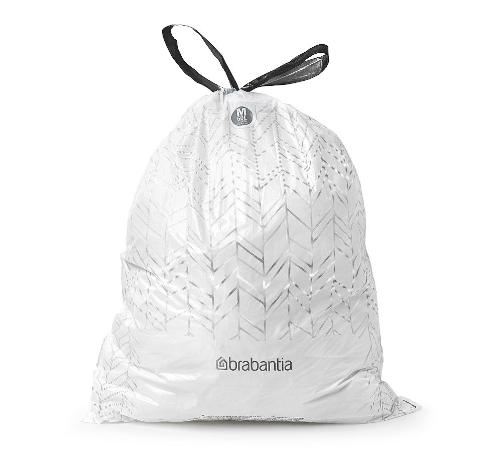 Brabantia PerfectFit Trash Bags, 16 Gallon - 120 Bags