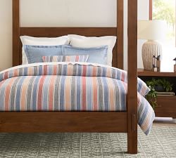 Silas Stripe Cotton Duvet Cover &amp; Shams